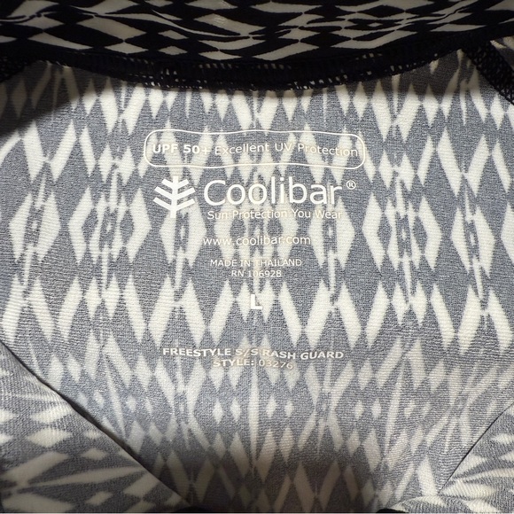 Coolibar short sleeve freestyle rash guard large - Picture 7 of 8